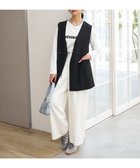 【アンフィーロ 自由区/UNFILO】のタックワイドパンツ エクリュ|ID: prp329100004431857 ipo3291000000035713573