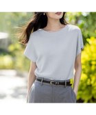 【エニィ スィス/any SiS】の【接触冷感・UVカット・洗える】ビューティクール フレンチ ニットT シルバー|ID: prp329100004431859 ipo3291000000033566286