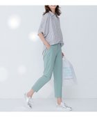【エニィ スィス/any SiS】の【ストレッチ・接触冷感・撥水・UVカット・洗える】エアリーストレッチ テーパードパンツ ミント|ID: prp329100004431863 ipo3291000000033566266