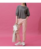 【エニィ スィス/any SiS】の【ストレッチ・接触冷感・撥水・UVカット・洗える】エアリーストレッチ テーパードパンツ ピンク|ID: prp329100004431863 ipo3291000000034295776