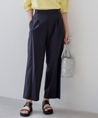 【エニィ スィス/any SiS】の【ストレッチ・接触冷感・撥水・UVカット・洗える】エアリーストレッチ ワイドパンツ ネイビー|ID: prp329100004431864 ipo3291000000035673171