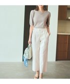 【エニィ スィス/any SiS】の【ストレッチ・接触冷感・撥水・UVカット・洗える】エアリーストレッチ ワイドパンツ オフ|ID: prp329100004431864 ipo3291000000035673175