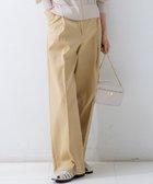 【23区/NIJYUSANKU】の【GOLD LABEL】チノ カーブワイドパンツ ベージュ系|ID: prp329100004431908 ipo3291000000031926910