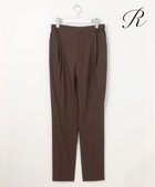 【23区/NIJYUSANKU】の【R(アール)】NALYA リネンストレッチ パンツ ダークブラウン系|ID: prp329100004431944 ipo3291000000031927001