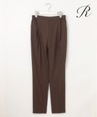 【23区/NIJYUSANKU】の【R(アール)】NALYA リネンストレッチ パンツ ダークブラウン系|ID: prp329100004431944 ipo3291000000032640279
