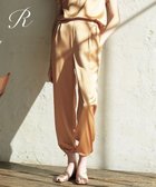 【23区/NIJYUSANKU】の【R(アール)】トリアセサテン ドロストパンツ ゴールド系|ID: prp329100004431961 ipo3291000000032025977