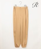 【23区/NIJYUSANKU】の【R(アール)】トリアセサテン ドロストパンツ ゴールド系|ID: prp329100004431961 ipo3291000000034188995