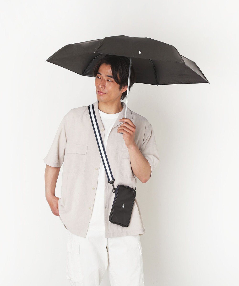 【ムーンバット/MOONBAT】の【WEB限定セット/UV遮蔽率100%】POLO RALPH LAUREN サコッシュ付き 晴雨兼用 折りたたみ傘 ポロポニー 人気、トレンドファッション・服の通販 founy(ファニー) 　ファッション　Fashion　レディースファッション　WOMEN　傘 / レイングッズ　Umbrellas/Rainwear　アイビー　Ivy　傘　Umbrella　吸水　Water Absorption　ニューヨーク　New York　ポケット　Pocket　ポーチ　Pouch　日傘　Parasol　ラップ　Wrap　 other-1|ID: prp329100004431984 ipo3291000000031814446