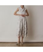 【グレース コンチネンタル/GRACE CONTINENTAL】のローズ刺繍ワンピース ホワイト|ID: prp329100004431996 ipo3291000000031927493