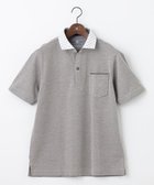 【ジョセフ アブード/JOSEPH ABBOUD / MEN】の【ギフトでも人気!オーガニックコットン使用】ダディ ポロシャツ 人気、トレンドファッション・服の通販 founy(ファニー) ファッション Fashion メンズファッション Fashion for Men トップス・カットソー Cut & Sew Tops メンズシャツ Shirts ポロシャツ / きれいめカジュアルスタイル Polo Shirts アロハ Aloha 春 Spring 吸水 Absorbent, Quick-Dry スキッパー Skipper, Open Collar 人気 Popular, Best Seller ポロシャツ Polo Shirt, Collared Tee 半袖 Short Sleeve, Half Sleeve リネン Linen, Linen Fabric リーフ Leaf, Botanical Leaf S/S・春夏 SS, Spring/Summer, Warm Season おすすめ Recommended / Our Picks 夏 Summer ギフト プレゼント Gift / Present thumbnail ライトグレー系|ID: prp329100004433154 ipo3291000000033653709