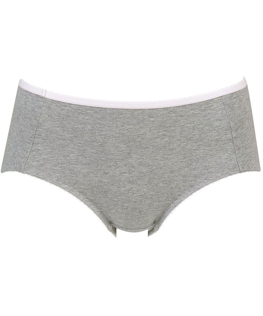 【ウィング/Wing】のジュニア ショーツ Wing Teen おしりにくいこみにくい ズレ上がりにくい(裾) 綿混素材(身生地部) 【non!PKパンツ】 はきこみ丈あさめ RJ3305 ウイング/ワコール インテリア・キッズ・メンズ・レディースファッション・服の通販 founy(ファニー) 　ファッション　Fashion　レディースファッション　Fashion for Women　パンツ　Pants & Trousers　アンダー　Underwear Essentials　ギャザー　Gathered, Ruffled　ショーツ　Shorts, Short Pants　フィット　Fit, Slim Fit　グレー|ID: prp329100004433202 ipo3291000000033583447