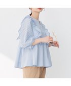 【組曲/KUMIKYOKU】の【WEB限定色あり】レースコンビシャーティング ブラウス 人気、トレンドファッション・服の通販 founy(ファニー) ファッション Fashion レディースファッション WOMEN トップス・カットソー Tops/Tshirt シャツ/ブラウス Shirts/Blouses アイレット Eyelet 春 Spring コンパクト Compact コンビ Combination ストライプ Stripe スリーブ Sleeve デニム Denim バルーン Balloon フェミニン Feminine フラワー Flower フリル Frills フレーム Flame フロント Front モチーフ Motif 無地 Plain Color レース Race S/S・春夏 Ss・Spring/Summer 再入荷 Restock/Back In Stock/Re Arrival 夏 Summer エレガント 上品 Elegant thumbnail 【WEB限定】サックスブルー|ID: prp329100004433501 ipo3291000000031633944