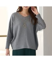 【エニィファム/any FAM】の【洗濯機可能】Vネックニットソー 人気、トレンドファッション・服の通販 founy(ファニー) ファッション Fashion レディースファッション WOMEN トップス・カットソー Tops/Tshirt ニット Knit Tops シャツ/ブラウス Shirts/Blouses ロング / Tシャツ T-Shirts カットソー Cut and Sewn Vネック V-Neck おすすめ Recommend カットソー Cut And Sew ニットソー Knit Sew 畦 Ridge A/W・秋冬 Aw・Autumn/Winter・Fw・Fall-Winter |ID:prp329100004433762
