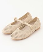【ステッピ/steppi】のラウンド メッシュ バレエパンプス アイボリー|ID: prp329100004433883 ipo3291000000030971887