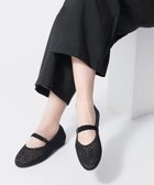 【ステッピ/steppi】のラウンド メッシュ バレエパンプス ブラック|ID: prp329100004433883 ipo3291000000031204094