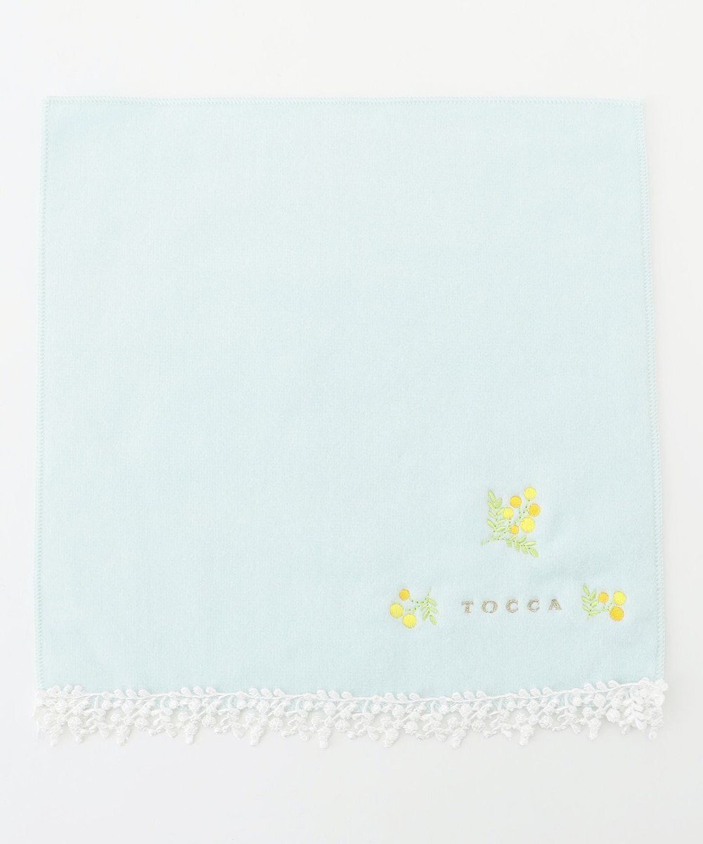 【トッカ/TOCCA】のBRING HAPPINESS LACE TOWELCHIEF レースタオルハンカチ インテリア・キッズ・メンズ・レディースファッション・服の通販 founy(ファニー) 　ファッション　Fashion　レディースファッション　WOMEN　財布　Wallets　NEW・新作・新着・新入荷　New Arrivals　おすすめ　Recommend　タオル　Towel　ハンカチ　Handkerchief　ハンド　Hand　レース　Race　財布　Wallet　スカイブルー系|ID: prp329100004433888 ipo3291000000030971950