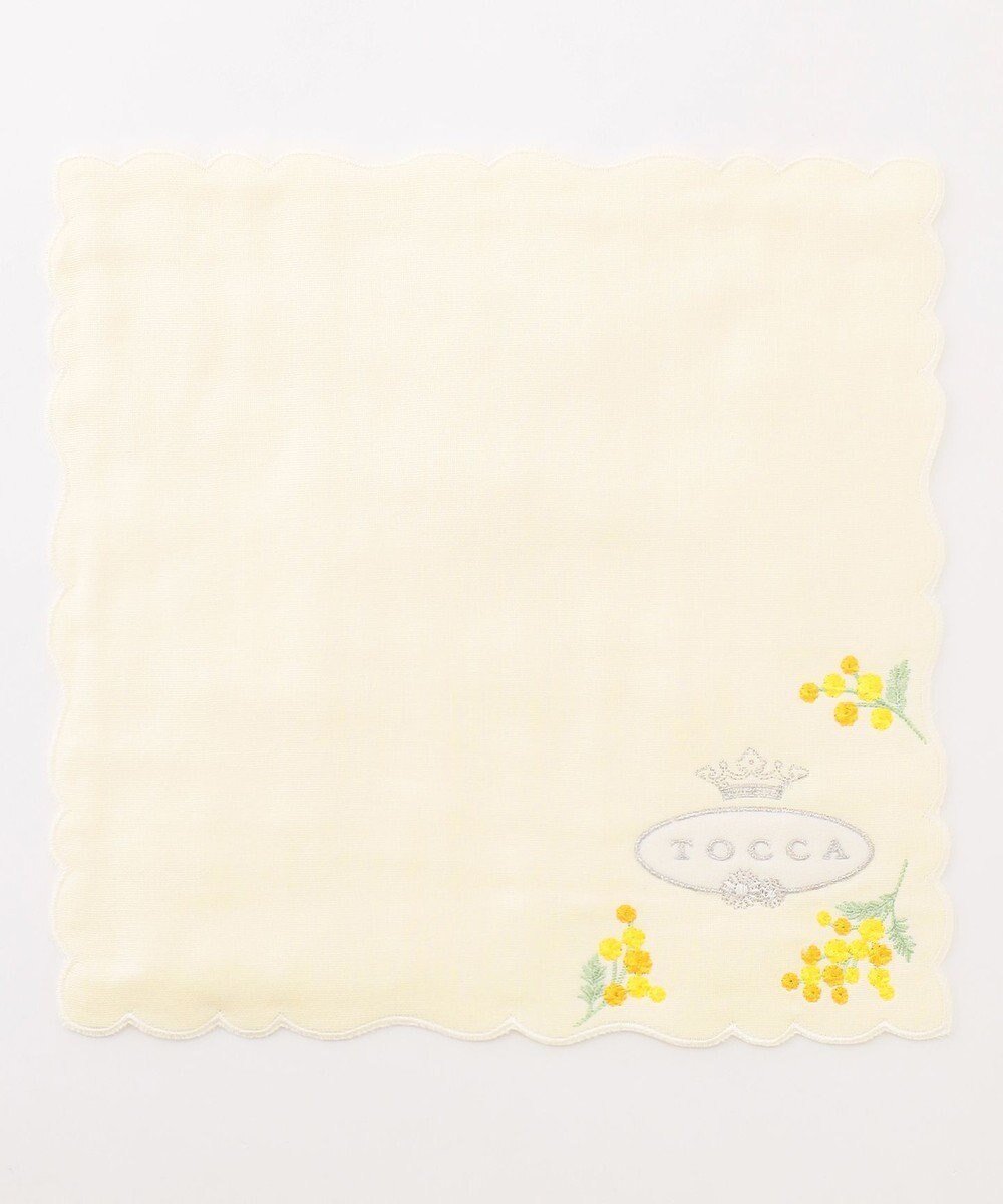 【トッカ/TOCCA】のAIRY YELLOW PEARL HANDKERCHIEF ハンカチ インテリア・キッズ・メンズ・レディースファッション・服の通販 founy(ファニー) 　ファッション　Fashion　レディースファッション　WOMEN　財布　Wallets　NEW・新作・新着・新入荷　New Arrivals　おすすめ　Recommend　タオル　Towel　ハンカチ　Handkerchief　ハンド　Hand　財布　Wallet　イエロー系|ID: prp329100004433899 ipo3291000000030972020