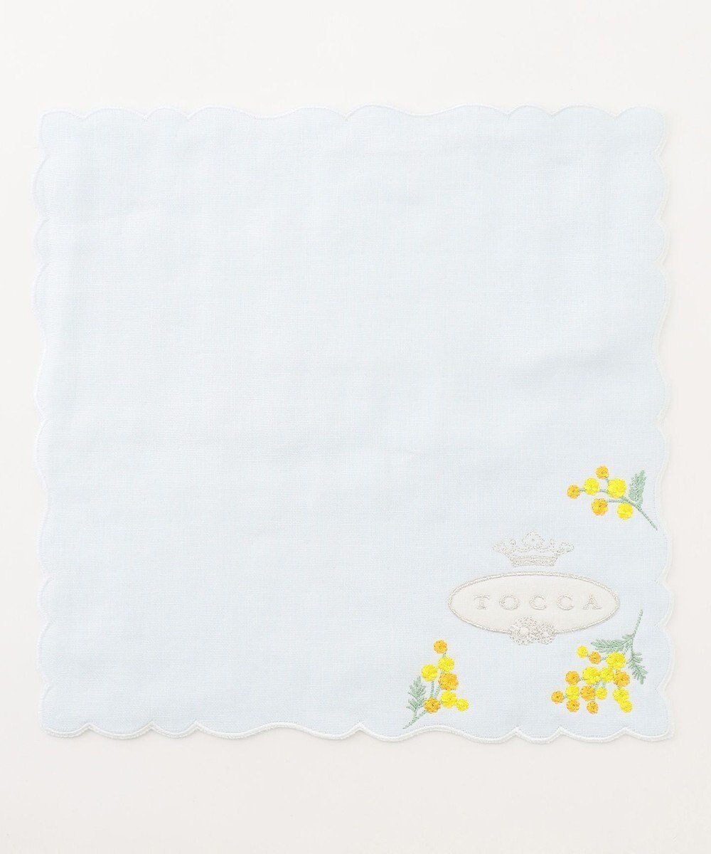 【トッカ/TOCCA】のAIRY YELLOW PEARL HANDKERCHIEF ハンカチ インテリア・キッズ・メンズ・レディースファッション・服の通販 founy(ファニー) 　ファッション　Fashion　レディースファッション　WOMEN　財布　Wallets　NEW・新作・新着・新入荷　New Arrivals　おすすめ　Recommend　タオル　Towel　ハンカチ　Handkerchief　ハンド　Hand　財布　Wallet　スカイブルー系|ID: prp329100004433899 ipo3291000000030972026