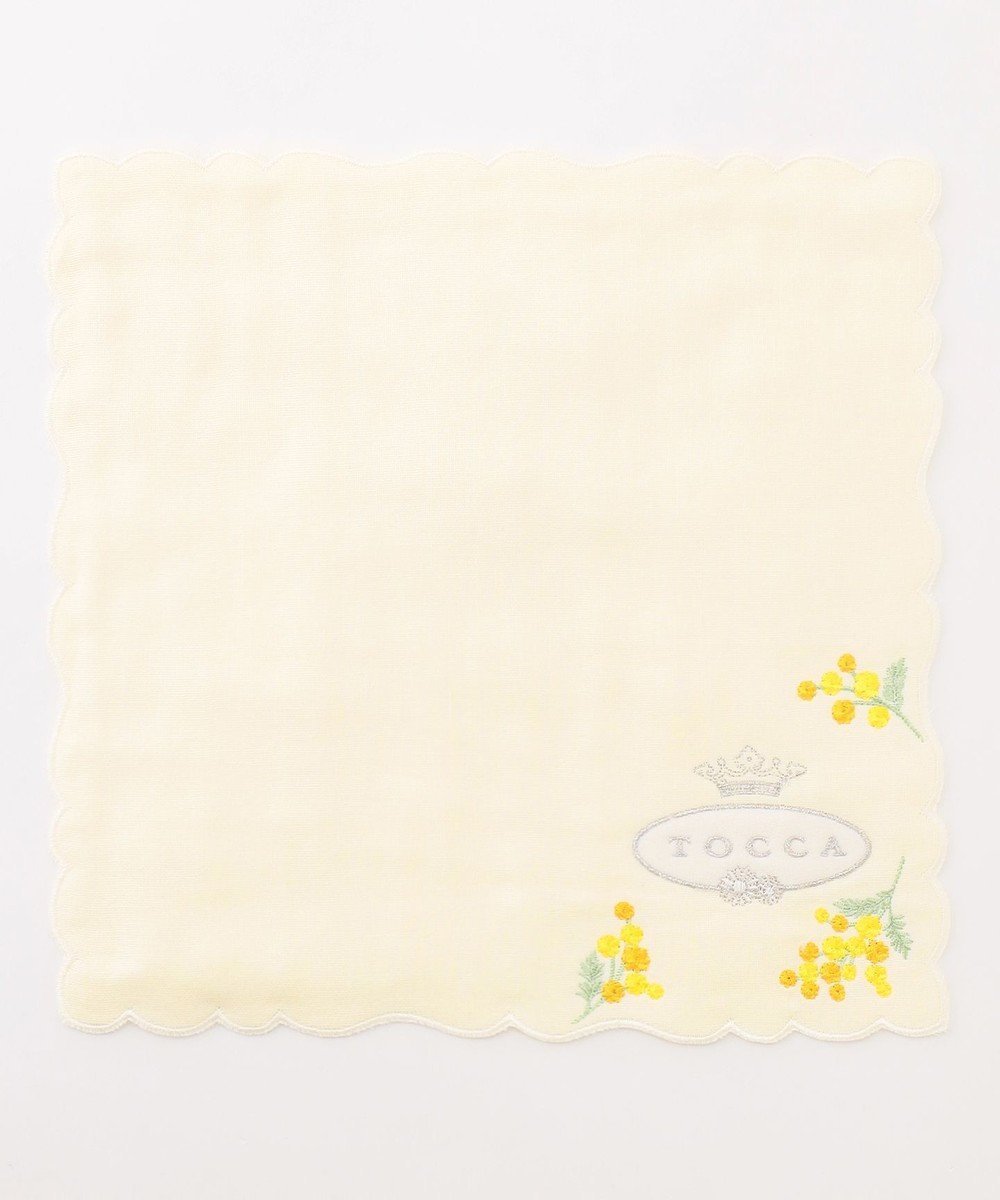 【トッカ/TOCCA】のAIRY YELLOW PEARL HANDKERCHIEF ハンカチ インテリア・キッズ・メンズ・レディースファッション・服の通販 founy(ファニー) 　ファッション　Fashion　レディースファッション　Fashion for Women　ミニ財布・二つ折り財布　Wallets & Card Cases　おすすめ　Recommended / Our Picks　タオル　Towel, Bath Towel　ハンカチ　Handkerchief, Hanky　ハンド　Hand, Handmade　財布　Wallet, Purse　イエロー系|ID: prp329100004433899 ipo3291000000033499885
