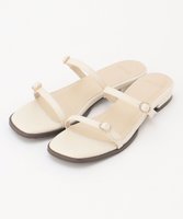 【エニィ スィス/any SiS】の【23.0~24.0cm】フェミニンフラット サンダル 人気、トレンドファッション・服の通販 founy(ファニー) ファッション Fashion レディースファッション WOMEN NEW・新作・新着・新入荷 New Arrivals サンダル Sandals ストーン Stone フェミニン Feminine フラット Flat 夏 Summer 春 Spring S/S・春夏 Ss・Spring/Summer |ID:prp329100004433915