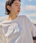 【アメリカンホリック/AMERICAN HOLIC】の箔プリントTシャツ Off White|ID: prp329100004433930 ipo3291000000032734467