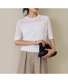 【アイシービー/iCB】の【洗える】 レースパターン ニット オフホワイト系|ID: prp329100004433942 ipo3291000000033711389