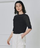 【アイシービー/iCB】の【洗える】 レースパターン ニット ブラック系|ID: prp329100004433942 ipo3291000000033711390