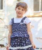 【エニファム/any FAM / KIDS】のフラワー×リボン ビスチェ付きTシャツ 人気、トレンドファッション・服の通販 founy(ファニー) ファッション Fashion キッズファッション KIDS Children’s Clothing トップス・カットソー Tops/Tees/Kids カットソー Cut And Sew チャーム Charm トレンド Trend ビスチェ Bustier フラワー Flower プリント Print ポケット Pocket リボン Ribbon ワンポイント One Point 夏 Summer 春 Spring S/S・春夏 Ss・Spring/Summer thumbnail ネイビー|ID: prp329100004434838 ipo3291000000032633326