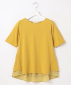 【フェルゥ/Feroux】の【UVケア】バックペプラムチュニック Tシャツ 人気、トレンドファッション・服の通販 founy(ファニー) ファッション Fashion レディースファッション WOMEN トップス・カットソー Tops/Tshirt シャツ/ブラウス Shirts/Blouses ロング / Tシャツ T-Shirts カットソー Cut and Sewn カットソー Cut And Sew ペプラム Peplum ボトム Bottom 人気 Popularity 夏 Summer 定番 Standard 春 Spring S/S・春夏 Ss・Spring/Summer thumbnail 黄緑系|ID: prp329100004436318 ipo3291000000031975941