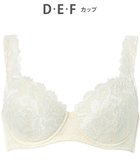 【ウィング/Wing】のブラジャー Wing Lesiage 包みこむようなフィット感 安定感のあるつけごこち 肩にくいこみにくい ブラ PB3010 ウイング/ワコール クリーム|ID: prp329100004436536 ipo3291000000032279704