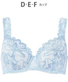 【ウィング/Wing】のブラジャー Wing Lesiage 包みこむようなフィット感 安定感のあるつけごこち 肩にくいこみにくい ブラ PB3010 ウイング/ワコール グレイッシュブルー|ID: prp329100004436536 ipo3291000000032416724