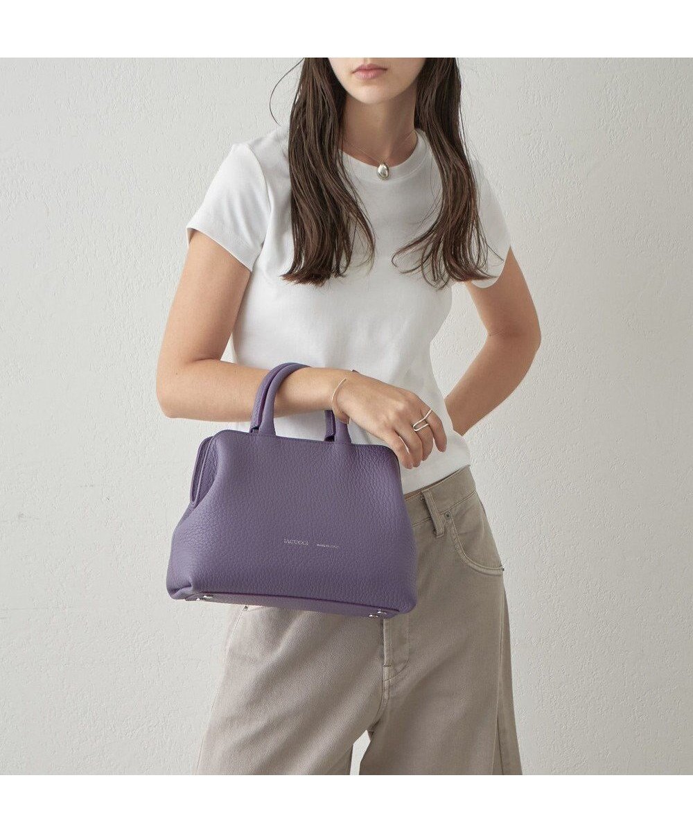 【イアクッチ/IACUCCI】のサッソ ALCE インテリア・キッズ・メンズ・レディースファッション・服の通販 founy(ファニー) 　ファッション　Fashion　レディースファッション　WOMEN　バッグ　Bag　クラシカル　Classical　コンパクト　Compact　今季　This Season　シンプル　Simple　雑誌　Magazine　ハンドバッグ　Handbag　パープル　Purple　フィット　Fit　ボストン　Boston　マグネット　Magnet　メタル　Metal　S/S・春夏　Ss・Spring/Summer　夏　Summer　エレガント 上品　Elegant　2025年　2025　2025春夏・S/S　Ss,Spring/Summer,2025　パープル|ID: prp329100004436589 ipo3291000000031794905