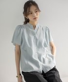 【組曲/KUMIKYOKU】の【WEB限定】ヴィンテージジョーゼットスキッパー ブラウス 人気、トレンドファッション・服の通販 founy(ファニー) ファッション Fashion レディースファッション Fashion for Women トップス・カットソー Cut & Sew Tops シャツ・ブラウス・オフィスカジュアル Elegant Blouses & Button-Ups エアリー Airy Texture ヴィンテージ Vintage Style 春 Spring シアー Sheer, See-Through フレア Flare, Flared S/S・春夏 SS, Spring/Summer, Warm Season 夏 Summer エレガント 上品 Elegant thumbnail スモーキーミント系|ID: prp329100004436670 ipo3291000000033582126