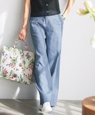 【自由区/JIYU-KU】の【カタログ掲載・洗える】コットンリネンシャンブレーワイドストレート パンツ 人気、トレンドファッション・服の通販 founy(ファニー) ファッション Fashion レディースファッション WOMEN パンツ Pants インディゴ Indigo ストレート Straight ツイル Twill デニム Denim フロント Front リネン Linen ワイド Wide 夏 Summer 春 Spring S/S・春夏 Ss・Spring/Summer 洗える Washable thumbnail ライトブルー系|ID: prp329100004436750 ipo3291000000030988113