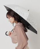 【ムーンバット/MOONBAT】の【一級遮光/晴雨兼用日傘】ランバン オン ブルー (LANVIN en Blue) 長傘 日傘 フラワーグリッター オフホワイト|ID: prp329100004436990 ipo3291000000031989742