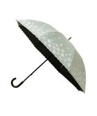 【ムーンバット/MOONBAT】の【一級遮光/晴雨兼用日傘】ランバン オン ブルー (LANVIN en Blue) 長傘 日傘 フラワーグリッター ミントグリーン|ID: prp329100004436990 ipo3291000000031989745