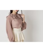 【ムーンバット/MOONBAT】の【一級遮光/晴雨兼用日傘】ランバン オン ブルー (LANVIN en Blue) 折りたたみ日傘 フラワーグリッター キャメル|ID: prp329100004436996 ipo3291000000031975520
