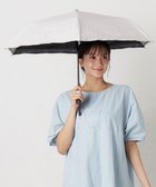 【ムーンバット/MOONBAT】の【一級遮光/晴雨兼用】LANVIN en Bleu (ランバン オン ブルー) 折りたたみ日傘 ラメ刺繍 ピコレース キャメル|ID: prp329100004437009 ipo3291000000031989767