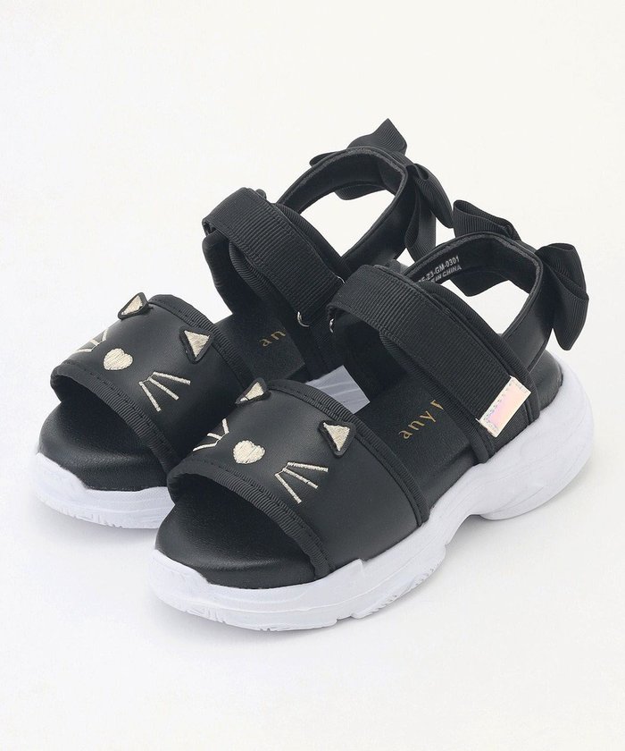 【エニファム/any FAM / KIDS】の厚底ニャンダル インテリア・キッズ・メンズ・レディースファッション・服の通販 founy(ファニー) https://founy.com/ ファッション Fashion キッズファッション KIDS 厚底 Platforms 春 Spring サンダル Sandals スマホ Smartphone ネコ Cat 人気 Popularity リボン Ribbon S/S・春夏 Ss・Spring/Summer 再入荷 Restock/Back In Stock/Re Arrival 夏 Summer |ID: prp329100004437919 ipo3291000000031612810