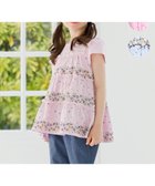 【組曲 / KIDS/KUMIKYOKU】の【110-140㎝】ティアードフラワー チュニック 人気、トレンドファッション・服の通販 founy(ファニー) ファッション Fashion キッズファッション Fashion for Kids トップス・カットソー Cut & Sew Tops カットソー Cut and Sewn Top チュニック Tunic, Long Top ティアード Tiered, Tiered Style プリント Print, Printed Pattern ボーダー Border, Stripe 夏 Summer 春 Spring S/S・春夏 SS, Spring/Summer, Warm Season thumbnail ピンク|ID: prp329100004437921 ipo3291000000035175083