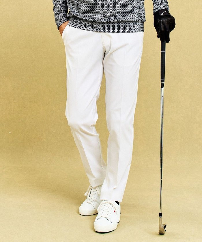 【23区 ゴルフ/23区GOLF / MEN】の【MEN】【接触冷感/UVケア】ウエストにジャストフィット ウエストムーブ パンツ 選べる5色展開 インテリア・キッズ・メンズ・レディースファッション・服の通販 founy(ファニー) https://founy.com/ ファッション Fashion メンズファッション Fashion for Men ボトムス Bottoms イエロー Yellow 春 Spring シンプル Simple, Minimal スマホ Smartphone, Mobile Device パターン Pattern, Design Print フィット Fit, Slim Fit ベーシック Basic, Essential ボトム Bottoms, Lower Wear ポケット Pocket, Pocket Detail S/S・春夏 SS, Spring/Summer, Warm Season 再入荷 Restock / Back in Stock 夏 Summer ゴルフ Golf |ID: prp329100004437942 ipo3291000000032633612
