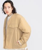 【ジェイプレスヨークストリート/J.PRESS YORK STREET】の【UNISEX】タスランナイロンタフタ 中綿ブルゾン 人気、トレンドファッション・服の通販 founy(ファニー) ファッション Fashion レディースファッション WOMEN アウター Coat Outerwear コート Coats ジャケット Jackets ブルゾン Blouson/Jackets コーティング Coating ショルダー Shoulder ジャケット Jacket ダウン Down ドロップ Drop ブルゾン Blouson ユニセックス Unisex A/W・秋冬 Aw・Autumn/Winter・Fw・Fall-Winter thumbnail ベージュ系|ID: prp329100004437960 ipo3291000000030997365