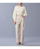 【アンクレイヴ/uncrave】の【防シワ・洗濯機洗い可】ドライタッチツイル カーブ パンツ(uncrave STANDARD) ライトベージュ|ID: prp329100004438030 ipo3291000000031850344