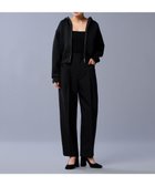 【アンクレイヴ/uncrave】の【防シワ・洗濯機洗い可】ドライタッチツイル カーブ パンツ(uncrave STANDARD) ブラック|ID: prp329100004438030 ipo3291000000031850347