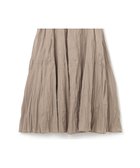 【ジェイプレスヨークストリート/J.PRESS YORK STREET】の【WOMEN】クリンクルフレアギャザー スカート ライトグレー系|ID: prp329100004438039 ipo3291000000032209707