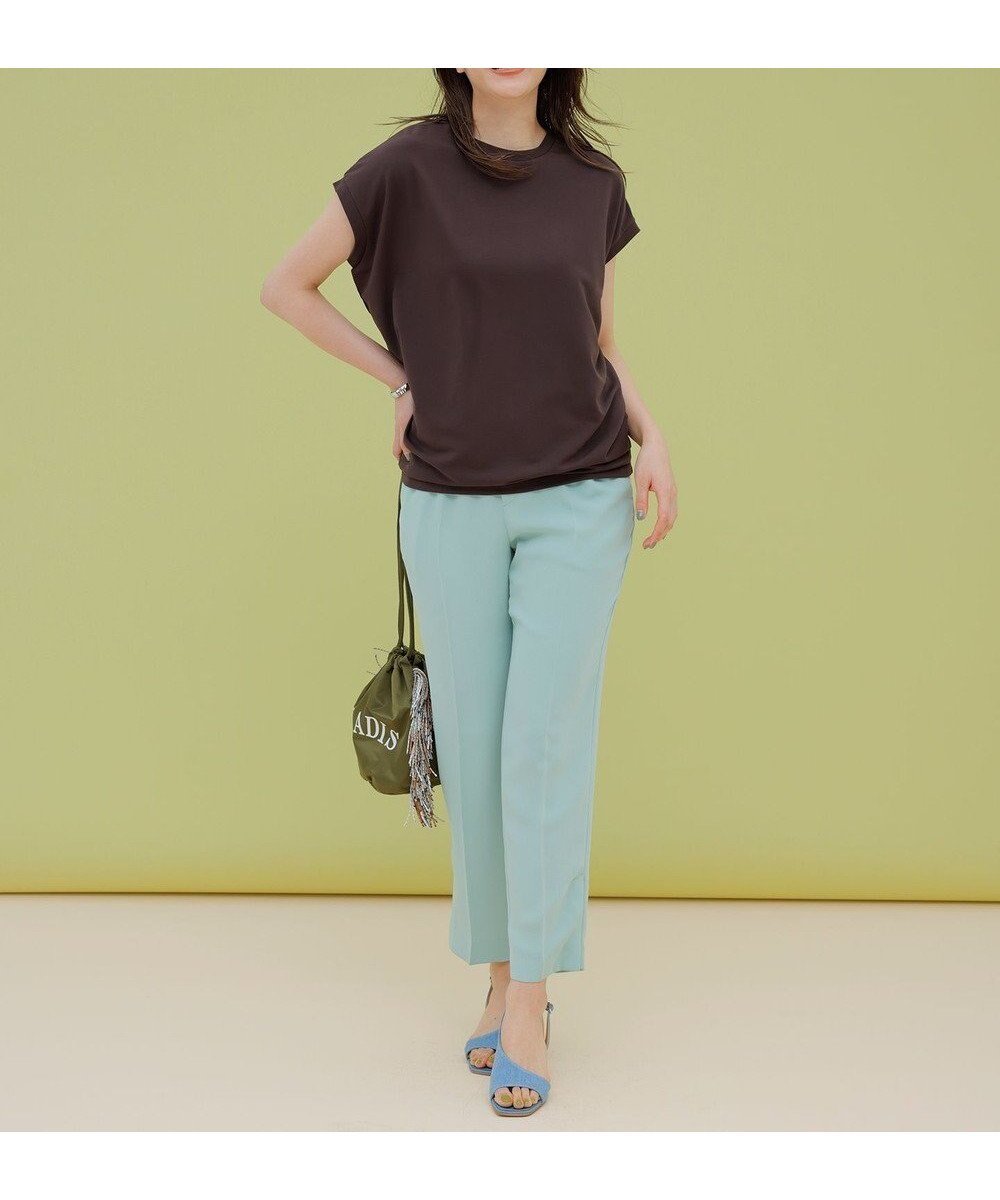 【アンフィーロ 自由区/UNFILO】の【洗える】カラー テーパードパンツ インテリア・キッズ・メンズ・レディースファッション・服の通販 founy(ファニー) ファッション Fashion レディースファッション Fashion for Women パンツ Pants & Trousers 春 Spring 洗える Machine Washable ストレッチ Stretch, Stretchy Fabric センター Center, Center Line 雑誌 Magazine, Fashion Magazine S/S・春夏 SS, Spring/Summer, Warm Season 夏 Summer エレガント 上品 Elegant ビジネス 仕事 通勤 Business / Work / Commuting ライトグリーン|ID: prp329100004438067 ipo3291000000034211739