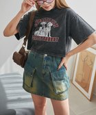 【ウィゴー/WEGO】のヴィンテージウォッシュグラフィックショートT 柄7|ID: prp329100004438213 ipo3291000000031844713