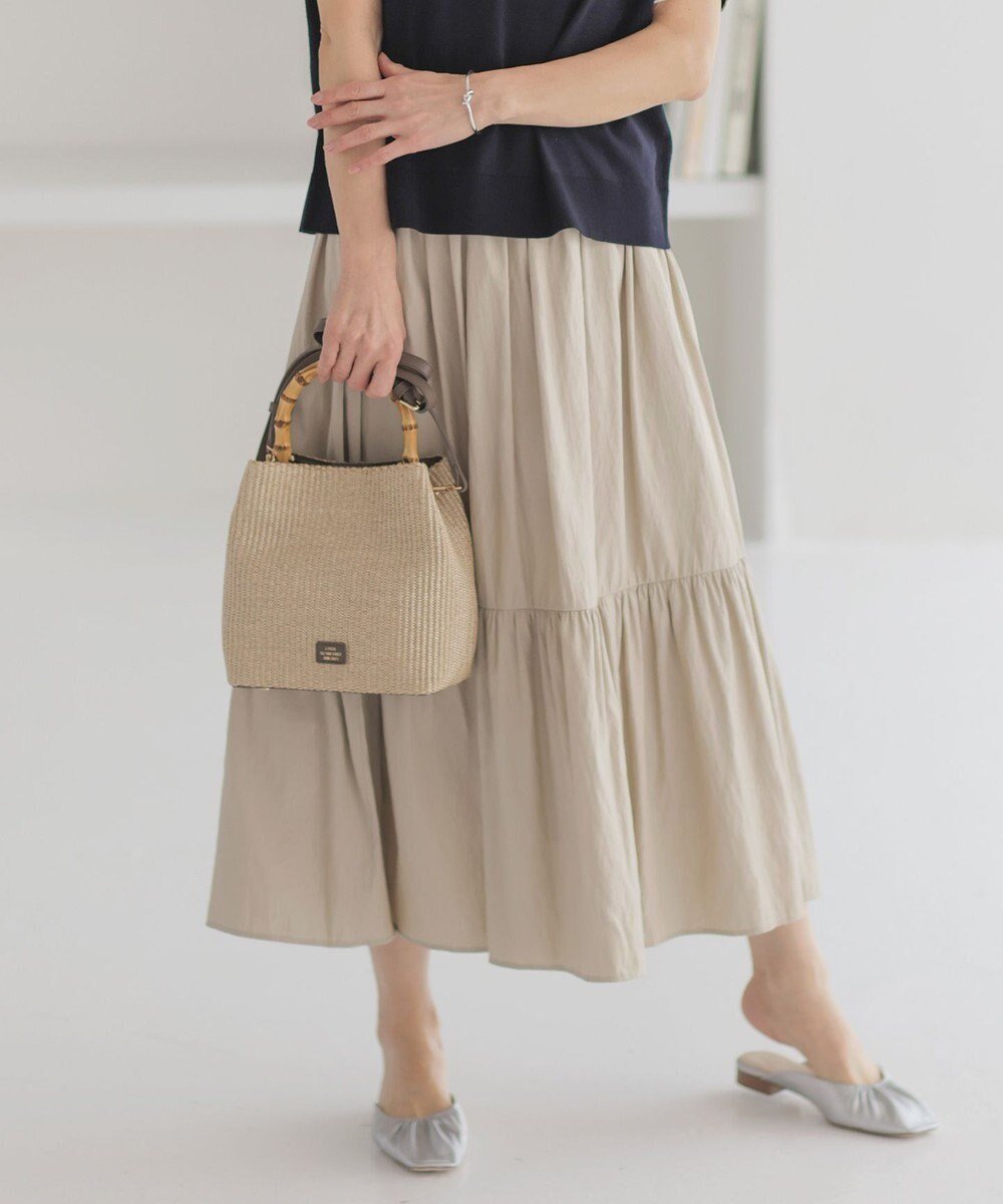 【ジェイ プレス/J.PRESS】の【洗える】シャンブレーツイル ティアード スカート 人気、トレンドファッション・服の通販 founy(ファニー) ファッション Fashion レディースファッション Fashion for Women スカート Skirts ティアードスカート Tiered Skirts シャンブレー Chambray, Denim-Like Fabric タンブラー Tumbler, Travel Mug ティアード Tiered, Tiered Style ティアードスカート Tiered Skirt, Flounced Skirt デニム Denim, Jeans Material リアル Real, Realistic ロング Long, Long-Length 夏 Summer 春 Spring S/S・春夏 SS, Spring/Summer, Warm Season 洗える Machine Washable other-1|ID: prp329100004438251 ipo3291000000034310092