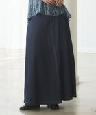 【ジェイプレスヨークストリート/J.PRESS YORK STREET】の【WOMEN】ライトダンガリー デニムスカート ネイビー系|ID: prp329100004438302 ipo3291000000032647471