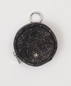 【ウィゴー/WEGO】のワンポイントスタッズサークルポーチ ブラック|ID: prp329100004438341 ipo3291000000033482663
